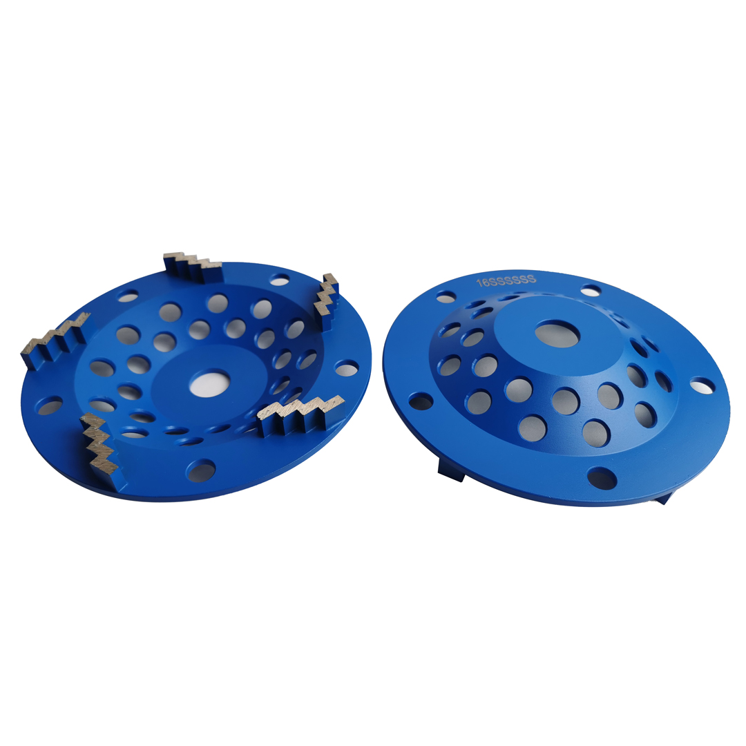 Diamond Grinding Cup Wheels with 5 Zigzag Segments (CW-Z5)