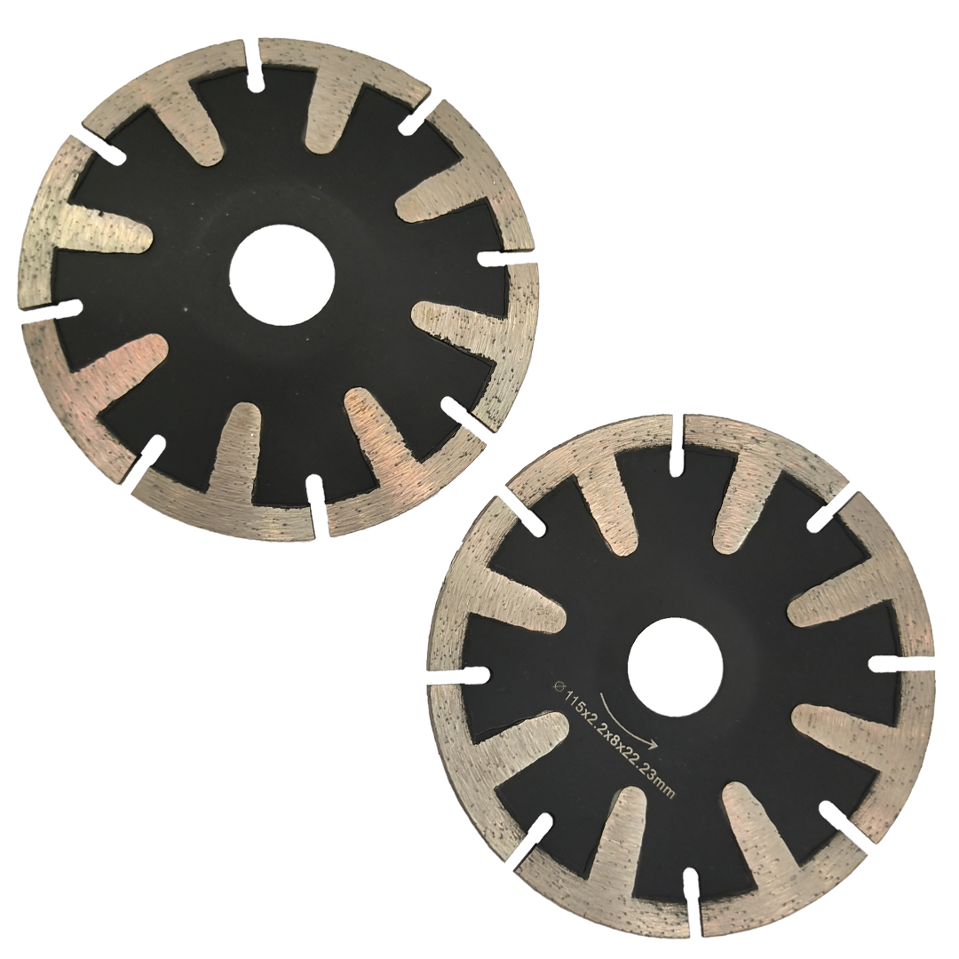 Diamond Segmented Contour Blade Curved Cutting Blades (DCB-10)