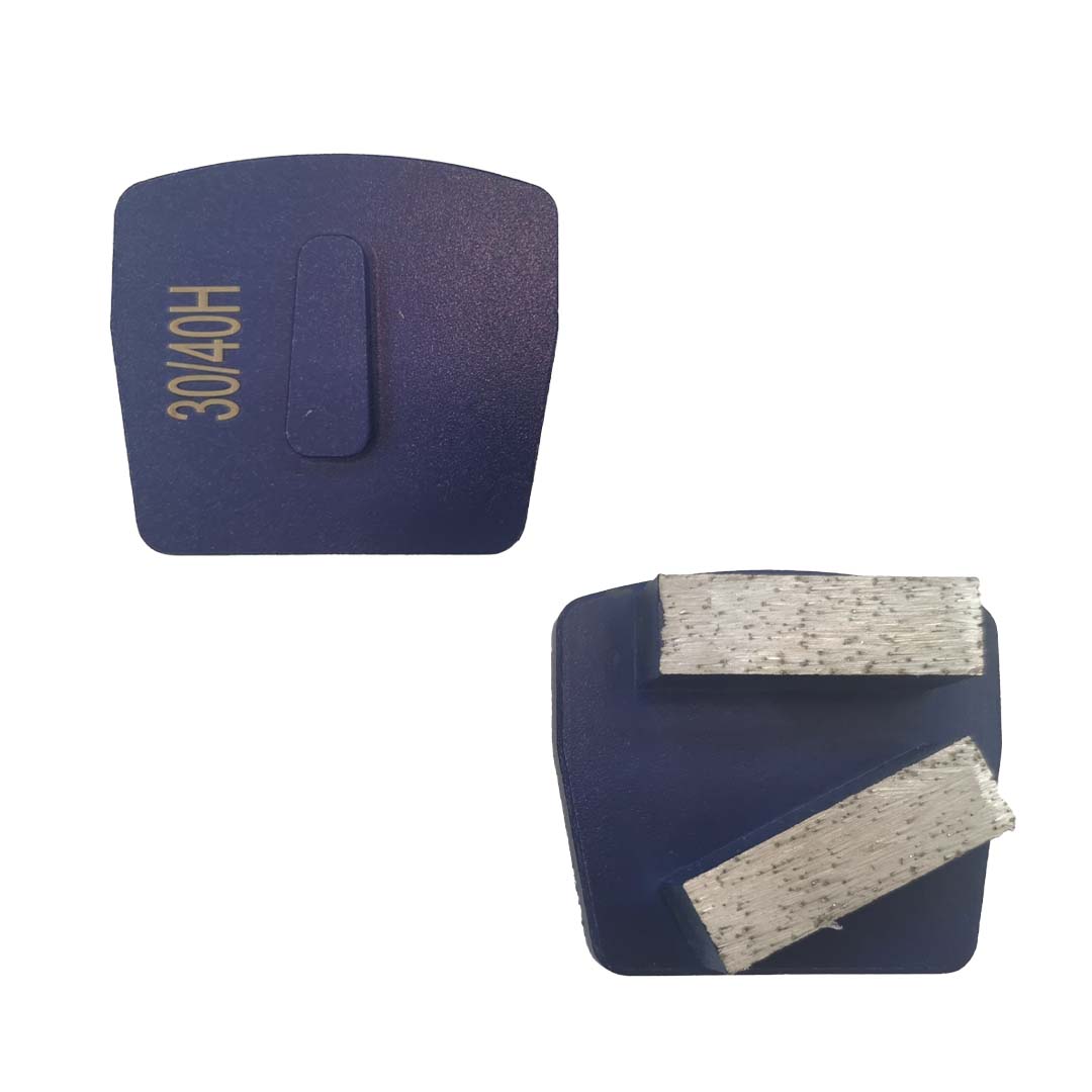 Double Bar Segments Diamond Grinding Disc for Wolff Neo Floor Grinder (WN-B2)