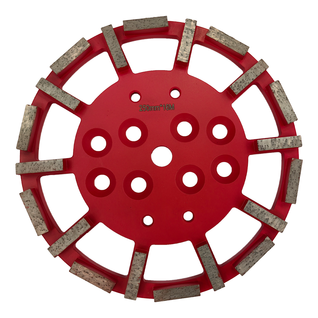 Blastra 10'' Diamond Grinding Disc with 20 Bar Segments (ED-B20A)
