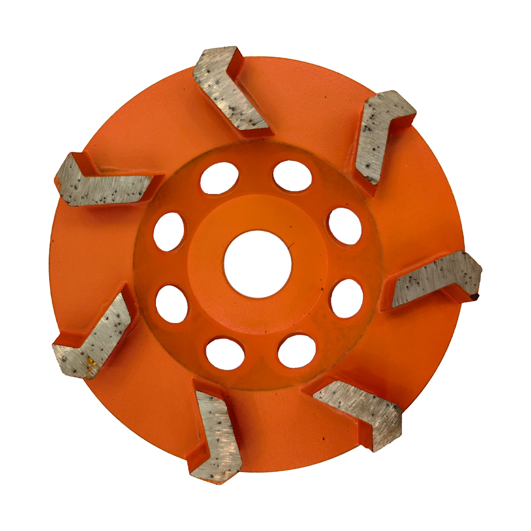 5''/125mm Diamond Grinding Cup Wheels with 7 Segments (CW-A7F)