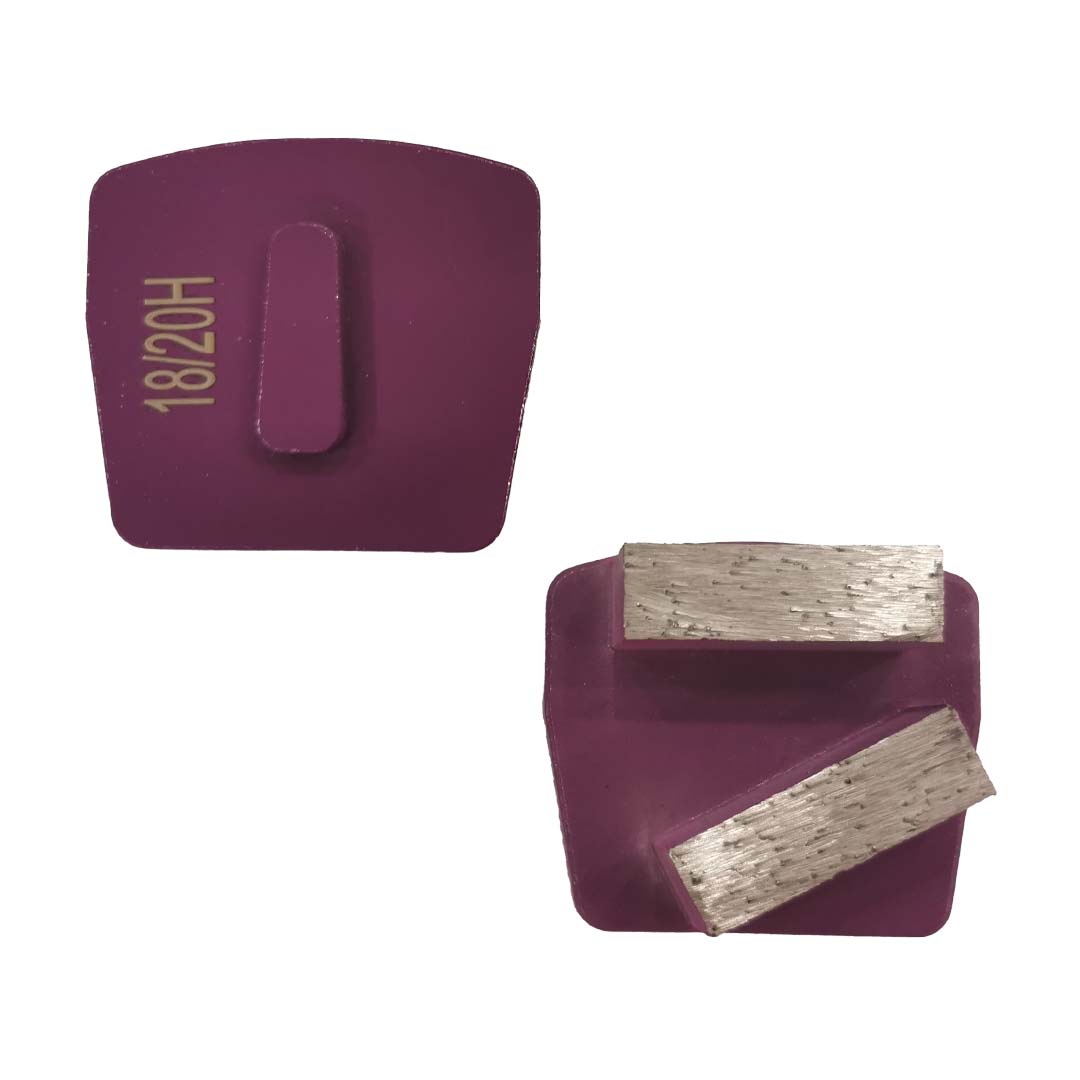 Double Bar Segments Diamond Grinding Disc for Wolff Neo Floor Grinder (WN-B2)