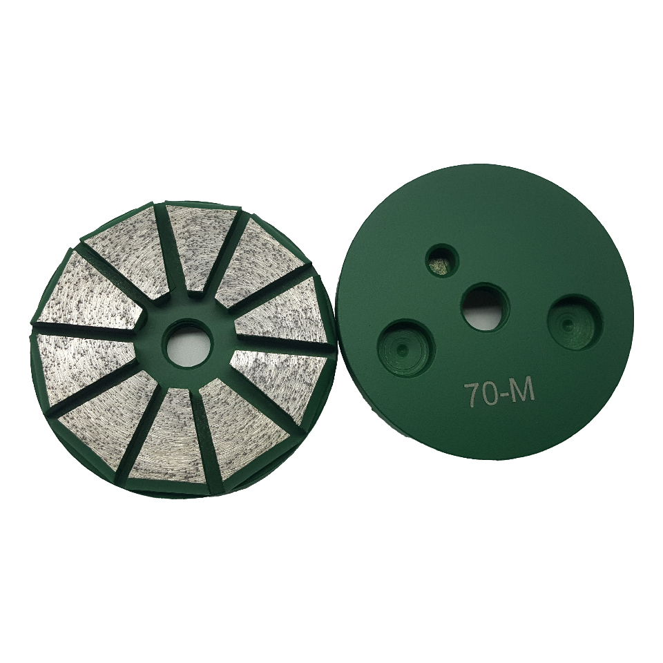 3'' 76mm Polar Magnetic System Diamond Grinding Disc with 10 Segments (TP3-T10A)