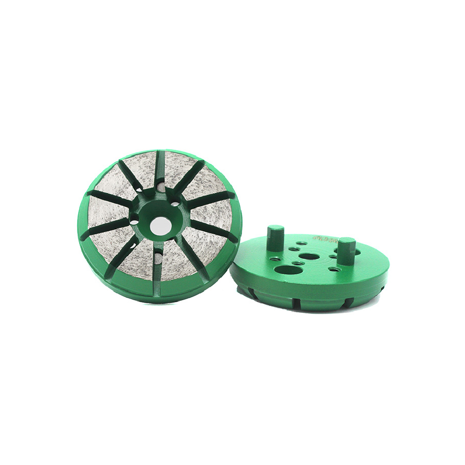 3'' 80mm Multi-Holes Magnetic System Diamond Grinding Disc with 10 Segments (TP3-T10B)