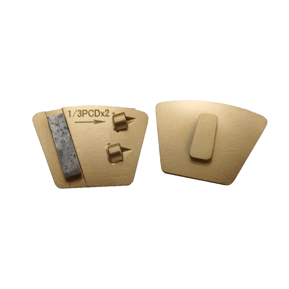 Double 1/3 PCD Single Bar Segment Husqvarna PCD Tool for Concrete Floor Preparation (HQ-PCD2B1T)