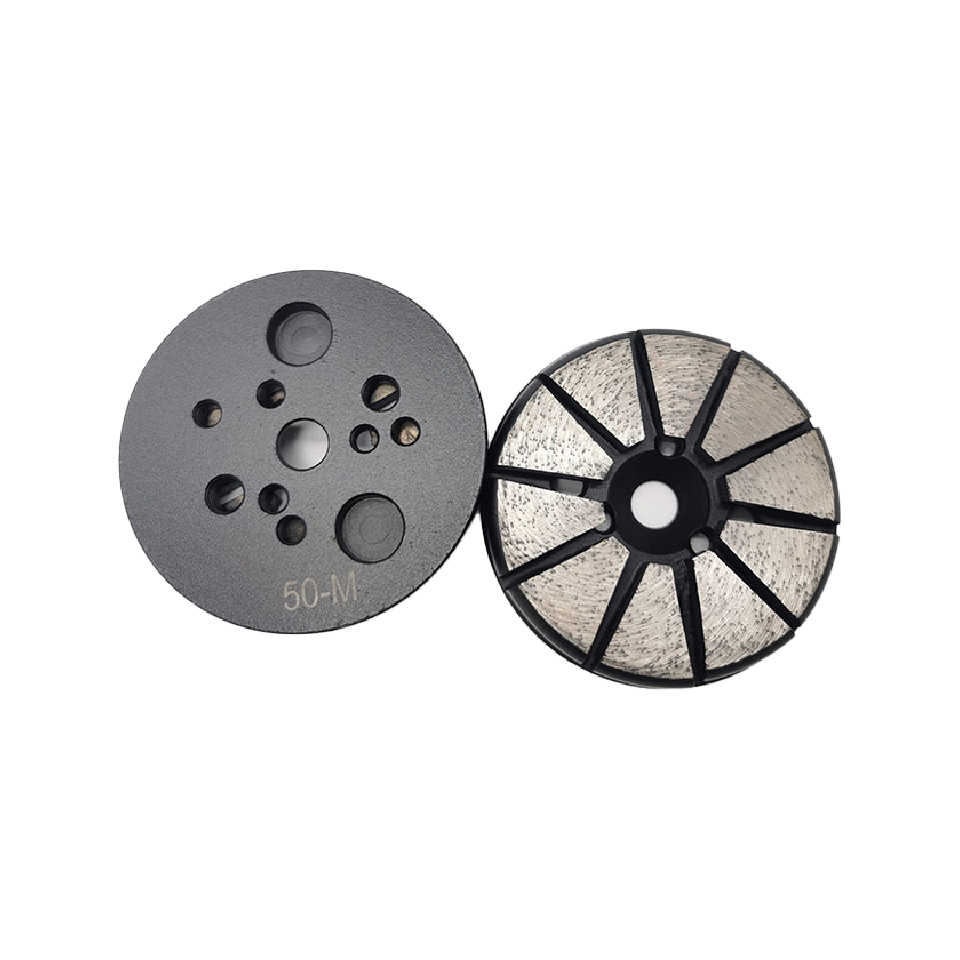 3'' 80mm Multi-Holes Magnetic System Diamond Grinding Disc with 10 Segments (TP3-T10B)