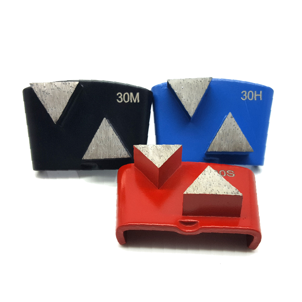 HTC Double Triangle Segments Diamond Grinding Disc (HTCS-T2)