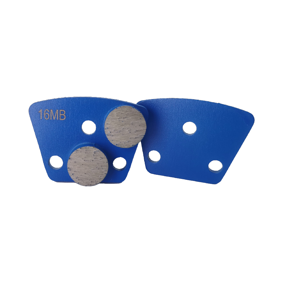 Double Round Segments Diamond Trapezoid Grinding Disc (TP-R2)