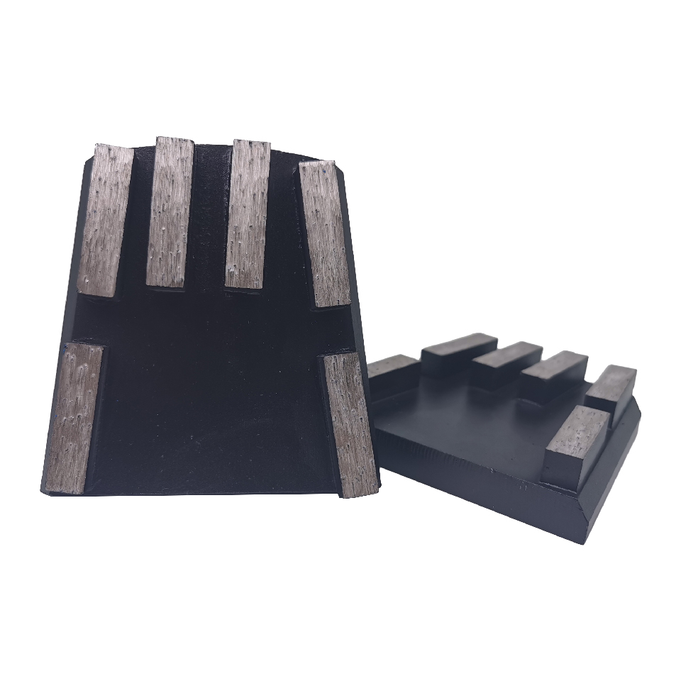 6 Bar Segments Frankfurt Block Diamond Grinding Disc
