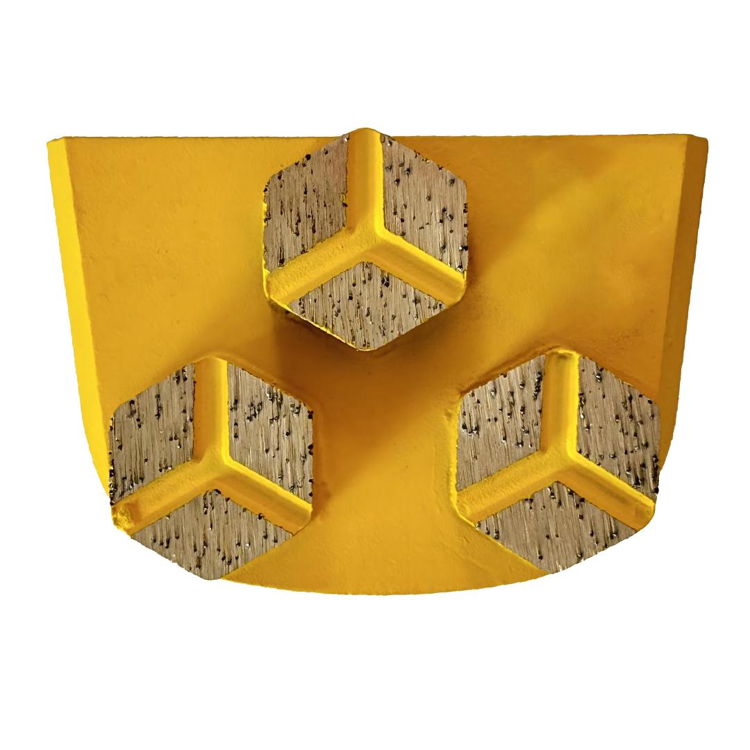 Lavina Triple Segments Diamond Grinding Disc (LVS-HM3)