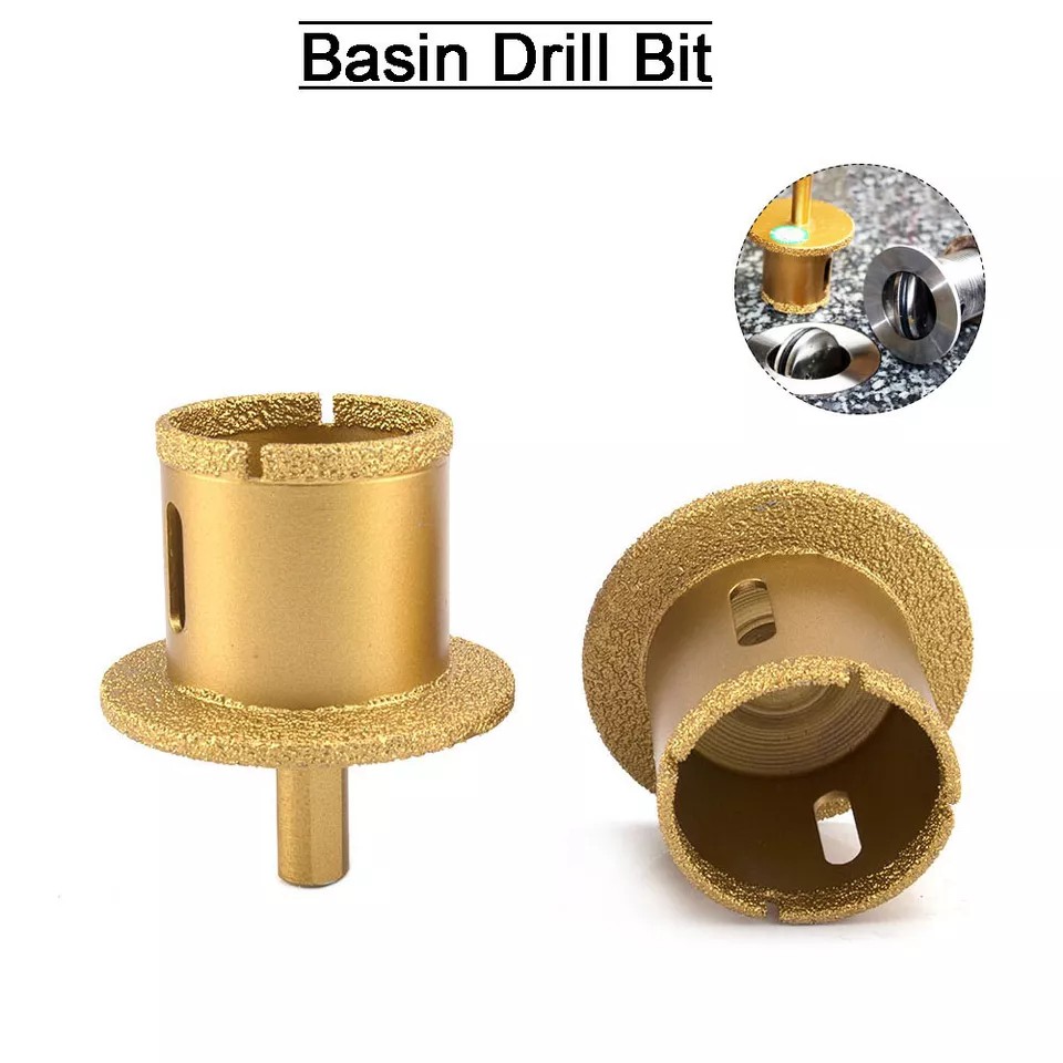 Vacuum Brazed Diamond Core Bits Basin Hole Opener Water Flume Reamer Hole Saw (CB-3A)