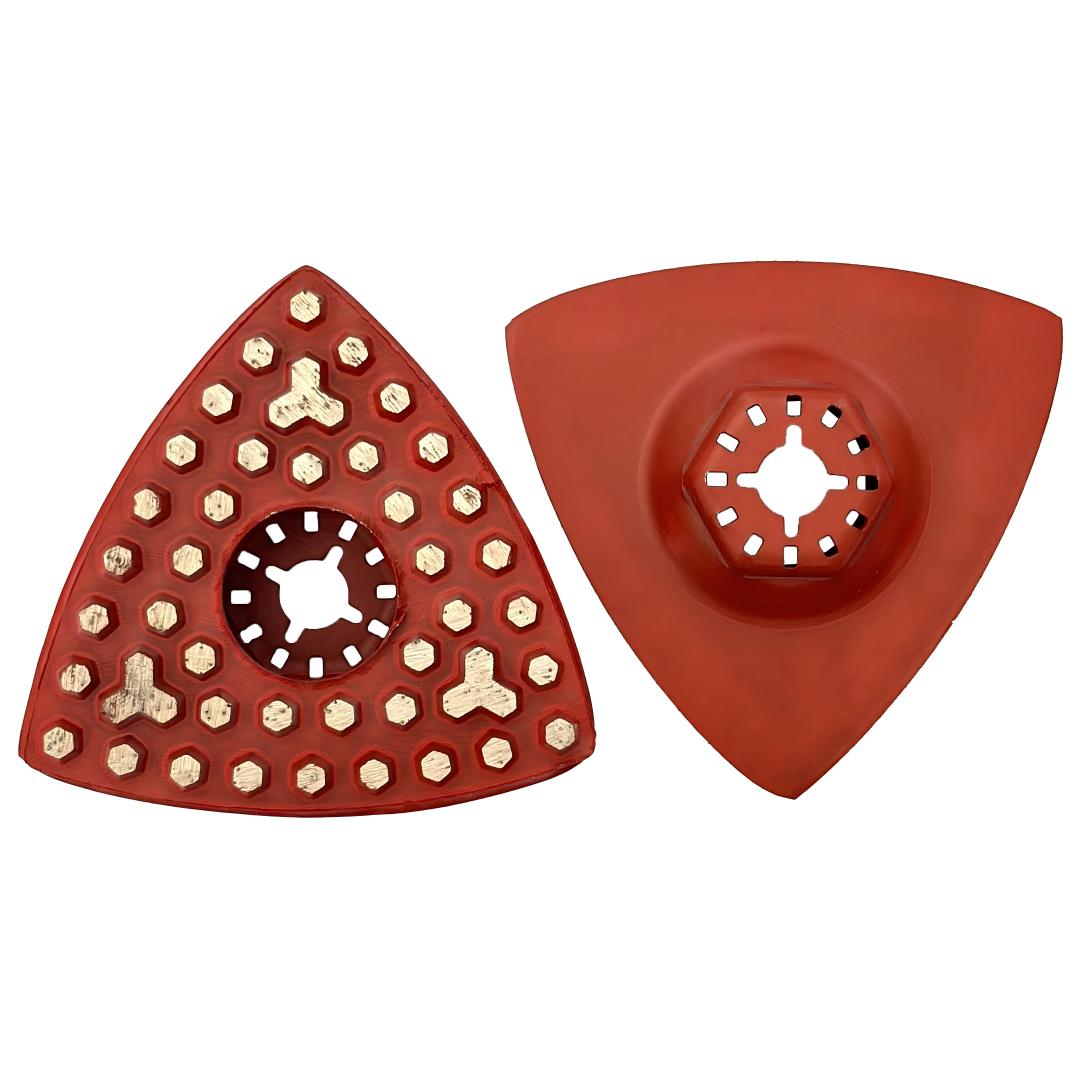 Multi Tool Triangle Edge Oscillating Corner Diamond Grinding Pads (TP-G2)