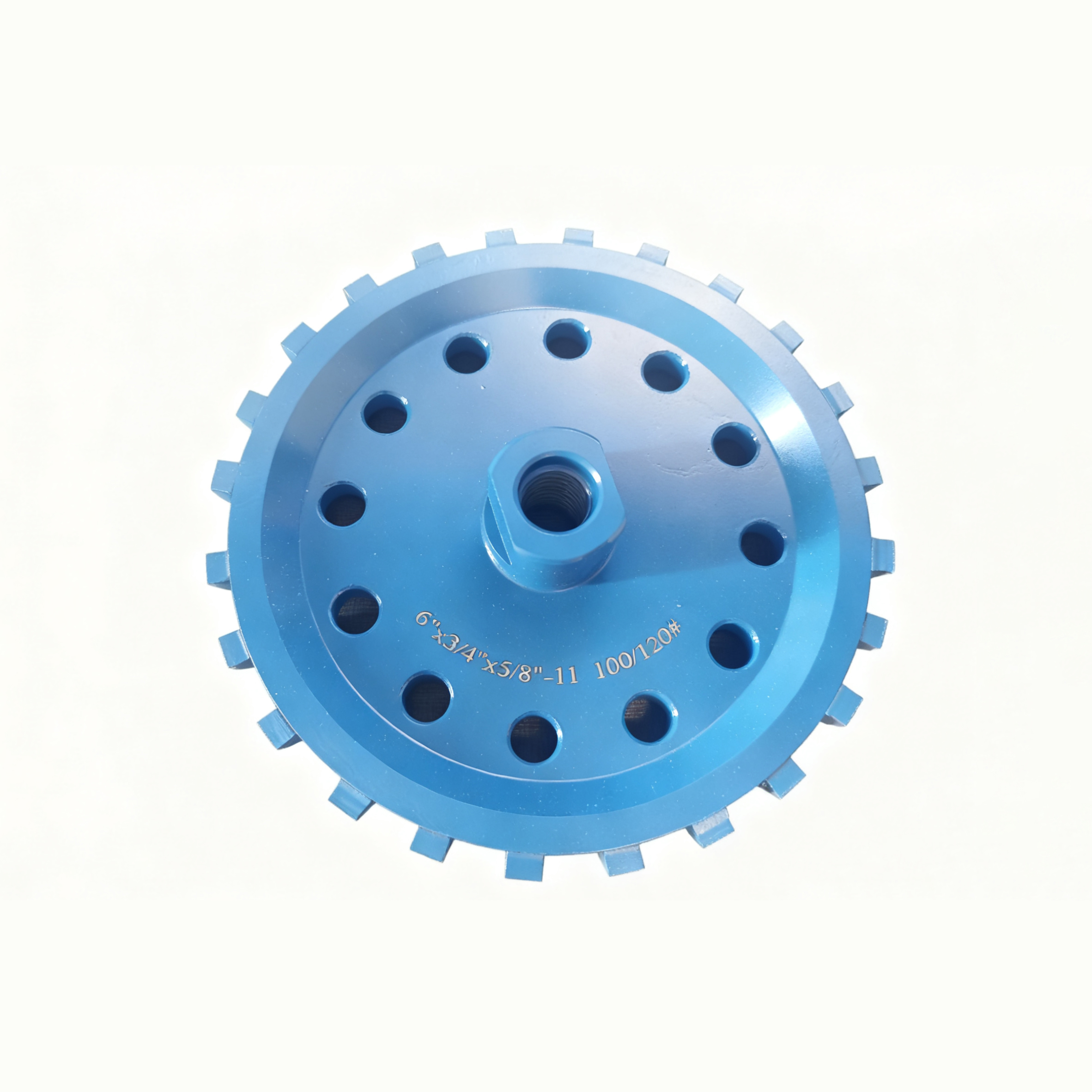 6'' Diamond Radius Cove Base Wheels for Handheld Grinders (TC-RCW)