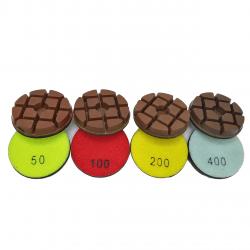 Typhoon Type Diamond Copper Bond Hybrid Resin Polishing Pads (RFP-C1)