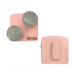 Husqvarna Double Round Segments Diamond Grinding Disc (HQS-R2)