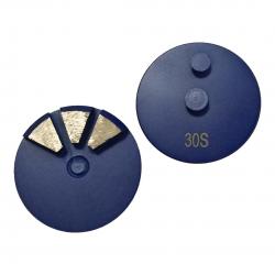 3 Triangle Segments Diamond Grinding Disc for STI PrepMaster (SPS-T3)