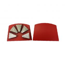 Lavina 5 Triangle Segments Diamond Grinding Disc (LVS-T5)