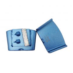 Double PCD Single Bar Segment Diamond Grinding Disc for Concrete Floor Epoxy Removing (HTC-PCD2B1A)