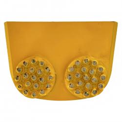 Lavina Double Button Segment Diamond Grinding Disc (LVS-2A)