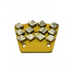 12 Rhombus Segments Diamond Trapezoid Grinding Disc (TP-RH12)